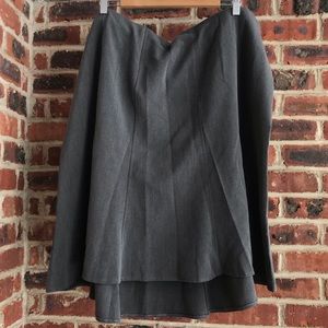Gray “Work” Skirt